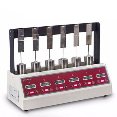 ASTM D3654 6 Bank Shear Tester Adhesive Tape Retention Force Test Machine Film Testing Equipment Film Testing Equipment