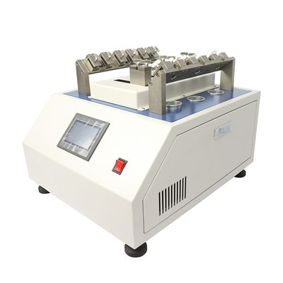 ISO 22774 DIN 4843 Shoe Laces And Holes Wear Resistance Tester BS 5131 Shoe Eyelets Abrasion Tester Textile Testing Mach