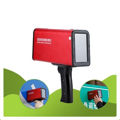 Sign Angle Reflective Measuring Instrument Single Angle Reflective Mobile Retroreflectometer Movable Retroreflection Machine