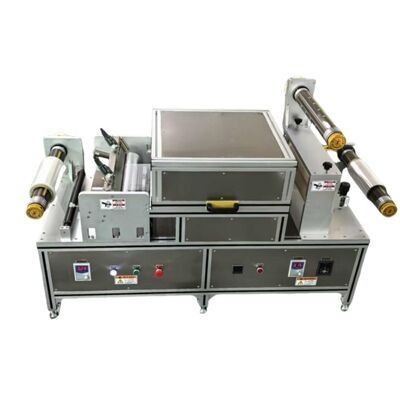 Roll to Roll Automatic Coater with Drying Oven High Accuracy Lab Scale Digital Automatic Roll-On Roll-Off Coating Machine