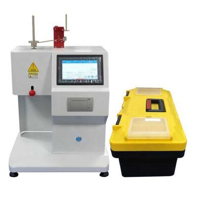 ISO 1133 ASTM D1238 Touched Screen Melt Flow Index Tester Plastic Melt Flow Index Testing Equipment