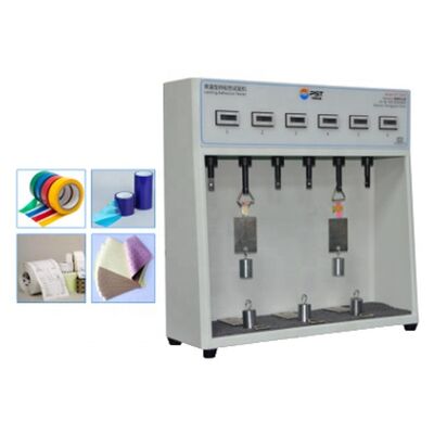 6 Bank Shear Tester Adhesive Tape Shear Test Machine ASTM D3654