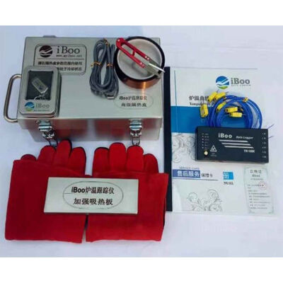 IBoo Coating Oven Temperature Tracker Paint Coating Oven Temperature Profiler Furnace Temperature Tracking Instrument