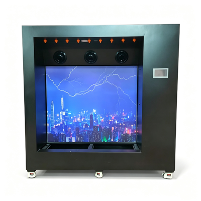 Storm Dynamic Performance Testing Equipment  Kinetic Tempest Simulation Test Cabinet  Simulate Cyclonic Rain Typhoon Tester