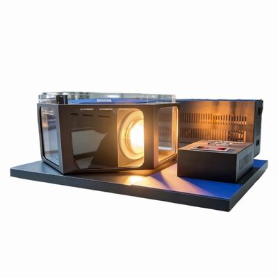 Hexagonal Rotating Glass Heat Insulation Tester Glass Thermal Test Machine Glass Heat Resistance Detector Glass Heat Checker