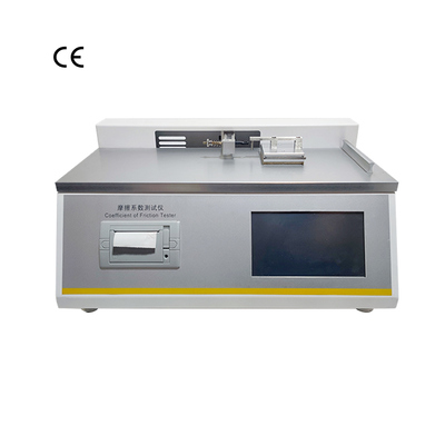 ISO 8295 ASTM D1894 Coefficient of Friction Tester with Microcomputer Control and Adjustable Test Speed Tribometer COF Analyzer