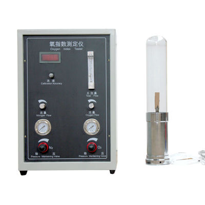 ASTM D2863 Oxygen Index Tester Analyzer lastics And Textiles Flammability Tester