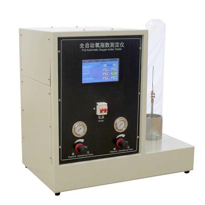 Intelligent Automatic Oxygen Index Tester Touch Screen Control ISO 15705