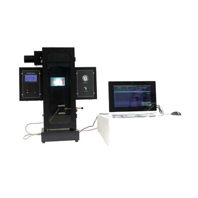 ASTM D2843 Touch Screen Burning Smoke Density Tester For Building Materials