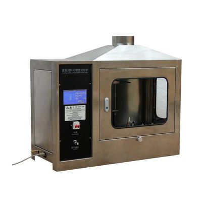 Forno di prova dell'inflamabilità con touch screen in acciaio inossidabile