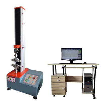 ASTM D903 Single Column Universal Tensile Test Machine 0 - 5KN For Aerospace