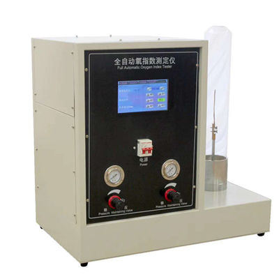 Burning Performance Plastic Test Machine 0.1 MPa - 0.3 MPa Digital Oxygen Index Tester