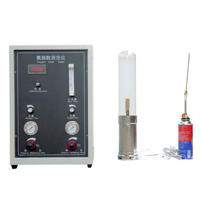 Burning Performance Plastic Test Machine 0.1 MPa - 0.3 MPa Digital Oxygen Index Tester