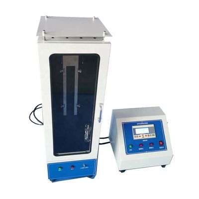 ASTM D6413 Textile Fabric Burning Testing Machine Flame Retardant Tester 25 Degree