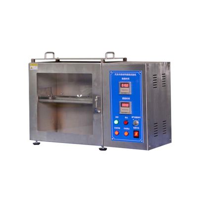 Automotive Interior Materials Horizontal Burning Chamber 90° ISO 3795 Flammability Tester