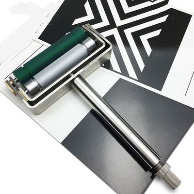 Flexo Printing Handheld Ink Proofer Stainless Steel Manual Proofing Tool 80-300 LPI Anilox Roller