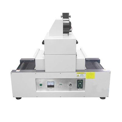 Small UV Curing Machine Conveyor System 2KW Mercury Lamp 300mm Mesh Belt Ink Proofer Dryer
