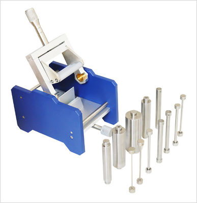 ISO 1519 Cylindrical Mandrel Bend Tester Paint Film Bending Device 120mm - 150mm Paint Testing Equipment