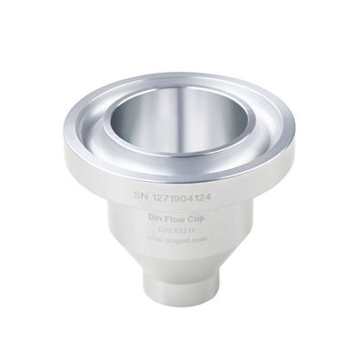 BGD 127 Anodized Aluminum Din Viscosity Cup Test Din Flow Cup Paint Testing Equipment