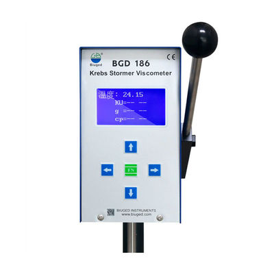 BGD 186 ASTM D 562 Intelligent Krebs Stormer Viscometer Paint Testing Equipment