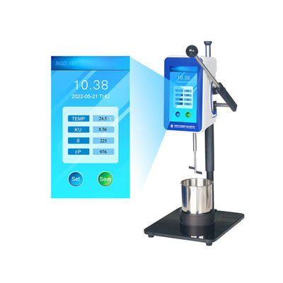 BGD 187 ASTM D 562 Intelligent Touch-Screen Krebs Stormer Viscometer Paint Testing Equipment