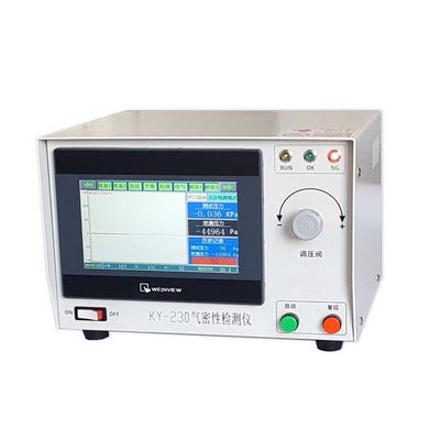 Touch Screen Air Tightness Leak Detector Air Leakage Tester
