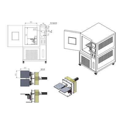 Flexing Tester High and Low Temperature FPC Flexure Testing Equipment