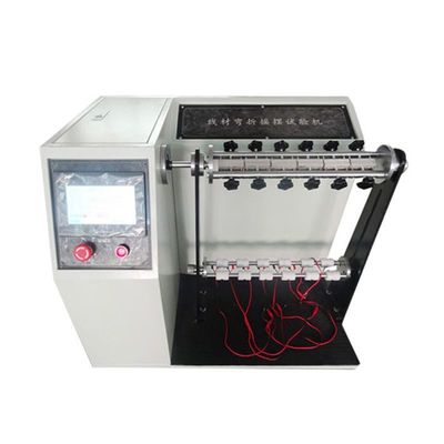 Wire Bending Testing Machine Touchscreen Cable Flexing Tester