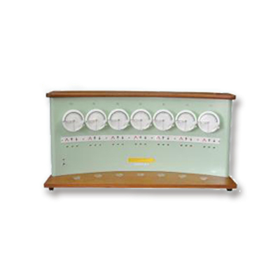 BS 22313 JIS L1059-1 ISO 2313 Monsanto 7 Station Fabric Wrinkle Recovery Tester Fabric Crease Recovery Testing Machine