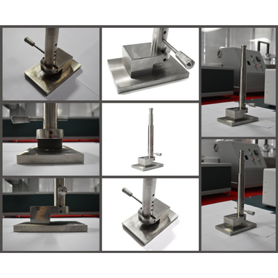 ASTM D5171 Button Impact Tester Plastic Buttons Adhesive Buttons Impact Resistance Test Machine