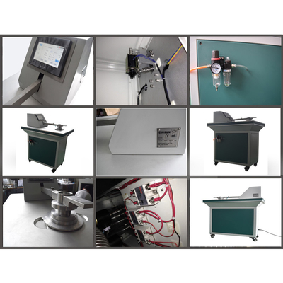 BS 5636 JIS L1096 Materials Air Permeability Tester DIN 53887 ASTM D737 Clothing Permeability Test Machine