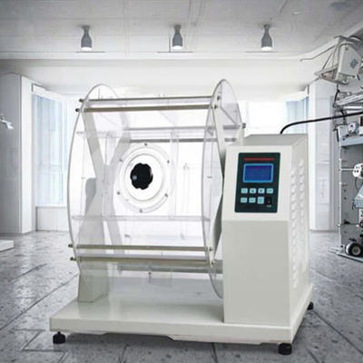 Tester di prestazioni di riempimento dei tessuti a scatola rotante Tester di prestazioni di tessuti a macchina di prova delle prestazioni anti-pilling