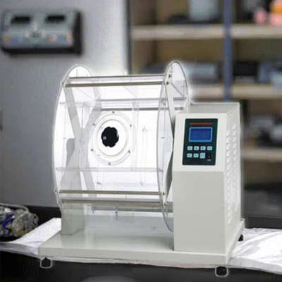 Tester di prestazioni di riempimento dei tessuti a scatola rotante Tester di prestazioni di tessuti a macchina di prova delle prestazioni anti-pilling
