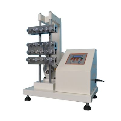 ASTM D813 D430 Tortuous Testing Machine JIS K6301 ISO 132 Curved Tester Fabrics Folding Resistance Test Equipment Textil