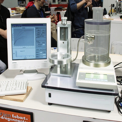 ISO 9073 ASTM D5802 Textile Absorption Rate Testing System Fabrics Water Absorption Test System