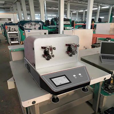 60-120° Test Range Zipper Tape Folding Fatigue Resistance Testing Machine with AC 220V Power Supply Textile Testing Mach