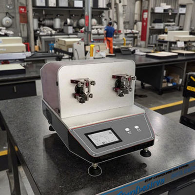 60-120° Test Range Zipper Tape Folding Fatigue Resistance Testing Machine with AC 220V Power Supply Textile Testing Mach