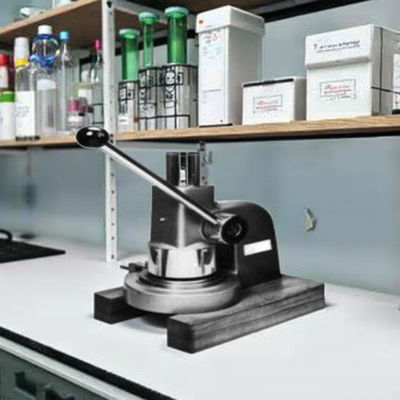 Pressurized Circular Quantitative Sampler Materials Press Type Circular Quantitative Sampler Textile Testing Machine