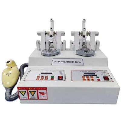 DIN 53754 Double Station Taber Abrasion Tester ISO 5470 Materials Wear Resistance Testing Machine Lab Test Machine
