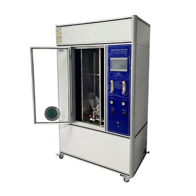 IEC 60332 EN 50265 Touch Screen Single Wire And Cables Vertical Combustion Testing Machine