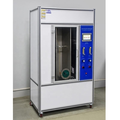 IEC 60332 EN 50265 Touch Screen Single Wire And Cables Vertical Combustion Testing Machine
