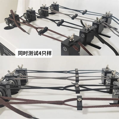DIN 4843 SATRA TM154 Shoe Laces Abrasion Tester Shoe Laces Wear Resistance Testing Machine Textile Testing Machine
