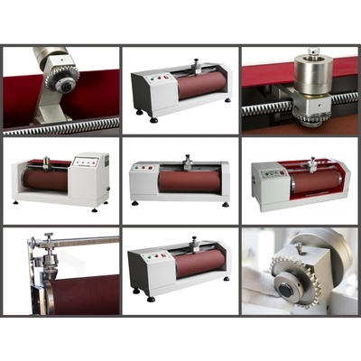 DIN 53516 JIS K6369 Rotating Drum Type Abrasion Tester ISO 4649 BS 903 Rubber Wear Testing Machine