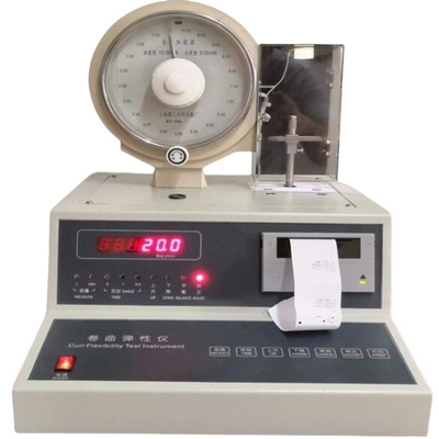 Fiber Curl Elasticity Tester Crimp Degree Elasticity Recovery Rate Measuring Test Machine