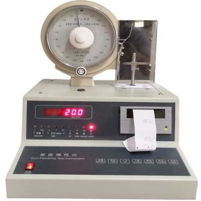 Fiber Curl Elasticity Tester Crimp Degree Elasticity Recovery Rate Measuring Test Machine Textile Testing Machine