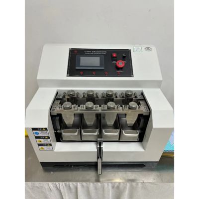 SATRA TM34 ASTM D2099 Leather Dynamic Waterproof Tester with LCD Counter and 90W Power for Water Penetration Index Testing