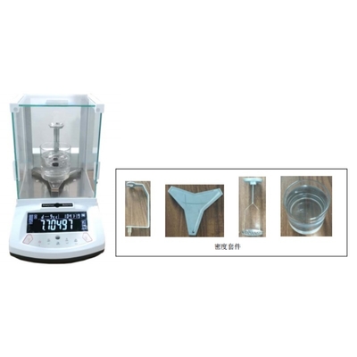 ISO 1183 ASTM D792 Density Tester 0.0001g Accuracy 220V Lab Machine