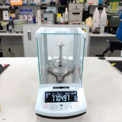 ISO 1183 ASTM D792 Density Tester 0.0001g Accuracy 220V Lab Machine