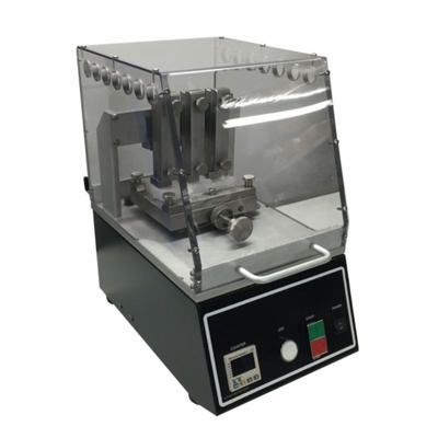BS 1006 DIN 53 Leather Rubbing Fastness Tester 3 Workstations 500g/1000g Load