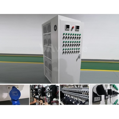 High Wattage Alloy Plate Type Resistance Cabinet with 220V Voltage and 30KW-1000KW Rated Power for Load Balance Testing